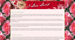 Desktop Screenshot of ilovelucid.com
